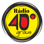 Logo da emissora Rádio 40 Graus