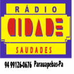 Logo da emissora Rádio Cidade Saudade