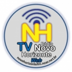 Logo da emissora Rádio e TV Web Novo Horizonte