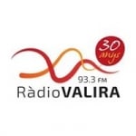 Logo da emissora Radio Valira 93.3 FM