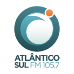 Logo da emissora Rádio Atlântico Sul 105.7 FM