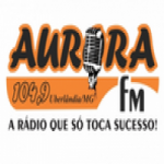 Logo da emissora Rádio Aurora 104.9 FM