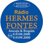 Logo da emissora Rádio Hermes Fontes