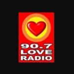 Logo da emissora Radio Love Manilla 90.7 FM