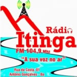 Logo da emissora Rádio Itinga FM