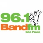 Logo da emissora Rádio Band FM 96.1 FM