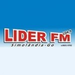 Logo da emissora Rádio Líder 104.9 FM