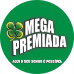 Logo da emissora Rádio Mega Premiada