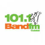 Logo da emissora Rádio Band 101.1 FM Cuiabá