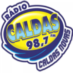 Logo da emissora Rádio Caldas 98.7 FM