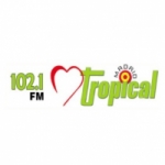 Logo da emissora Radio Corazón Tropical 102.1 FM