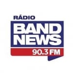 Logo da emissora Rádio BandNews RJ 90.3 FM