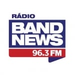 Logo da emissora Rádio BandNews 96.3 FM