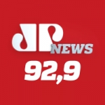 Logo da emissora Rádio Jovempan News 92.9 FM