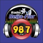 Logo da emissora Rádio Beija Flor 98.7 FM