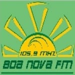 Logo da emissora Rádio Boa Nova 105.9 FM