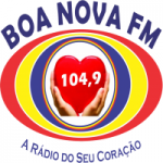 Logo da emissora Rádio Boa Nova 104.9 FM