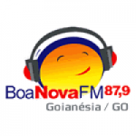 Logo da emissora Rádio Boa Nova 87.9 FM