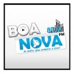 Logo da emissora Rádio Boa Nova 87.9 FM