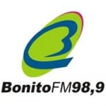 Logo da emissora Rádio Bonito 98.9 FM