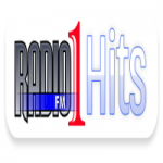 Logo da emissora Rádio 1 FM Hits