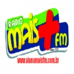 Logo da emissora Rádio Viana Mais FM