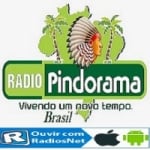 Logo da emissora Rádio Pindorama FM