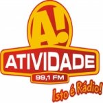 Logo da emissora Rádio Atividade 99.1 FM