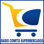 Logo da emissora Rádio Cometa Supermercados