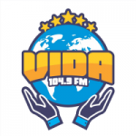 Logo da emissora Rádio Vida 104.9 FM