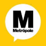 Logo da emissora Rádio Metropole