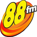 Logo da emissora Rádio 88 FM Camaçari