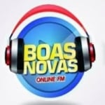 Logo da emissora Rádio Boas Novas FM