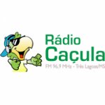 Logo da emissora Rádio Caçula 96.9 FM