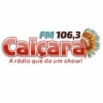 Logo da emissora Rádio Caiçara 106.3 FM