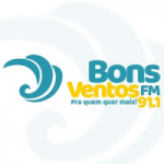 Logo da emissora Rádio Bons Ventos 91.1 FM