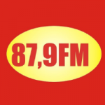 Logo da emissora Rádio Castanha 87.9 FM