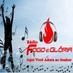 Logo da emissora Rádio Fogo e Glória