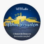 Logo da emissora Rádio Ritmos Jerusalém FM