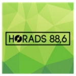 Logo da emissora Horads 88.6 FM