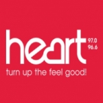 Logo da emissora Radio Heart 97 96.6 FM