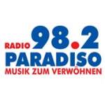 Logo da emissora Paradiso 98.2 FM