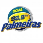 Logo da emissora Rádio Nova Palmeiras 88.9 FM