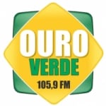 Logo da emissora Rádio Ouro Verde 105.9 FM