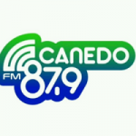 Logo da emissora Rádio Canedo 87.9 FM