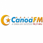 Logo da emissora Rádio Canoa 96.9 FM