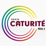 Logo da emissora Rádio Caturité 104.1 FM