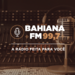 Logo da emissora Rádio Bahiana 99.7 FM