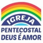 Logo da emissora Rádio Deus É Amor 100.9 FM