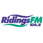 Logo da emissora Radio Ridings 106.8 FM